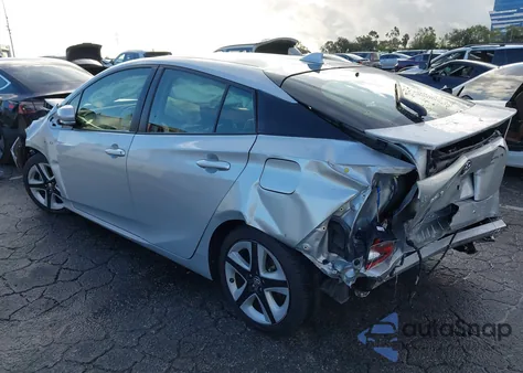 2018 Toyota Prius Three Touring из США, поврежденный, VIN JTDKARFU7J3066002